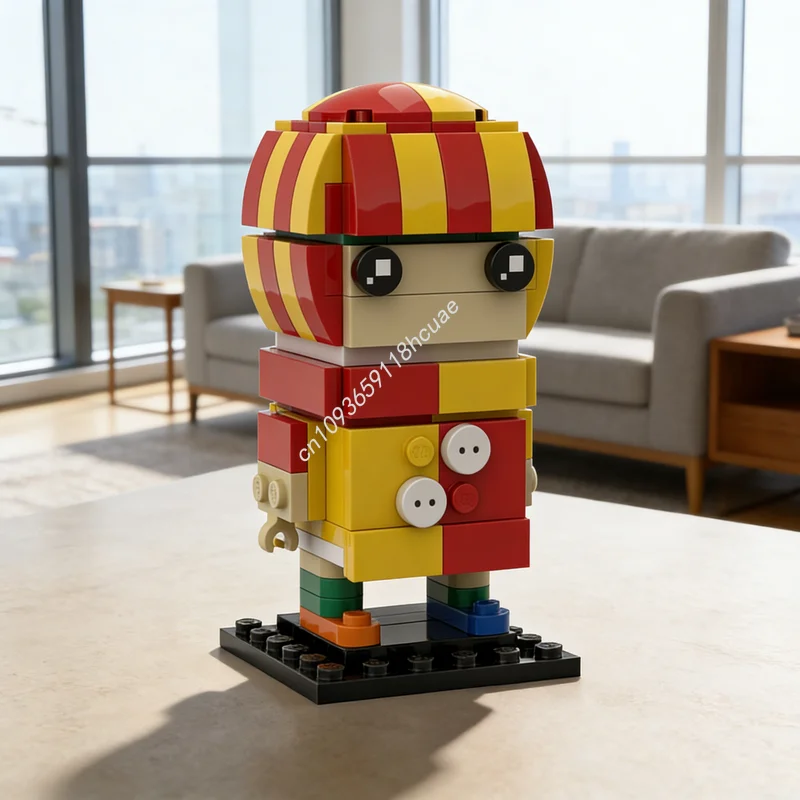 138pcs MOC Emília BrickHeadz Classics Imagination Model Building Blocks Architecture DIY Toy Creative Christmas Gifts Idea
