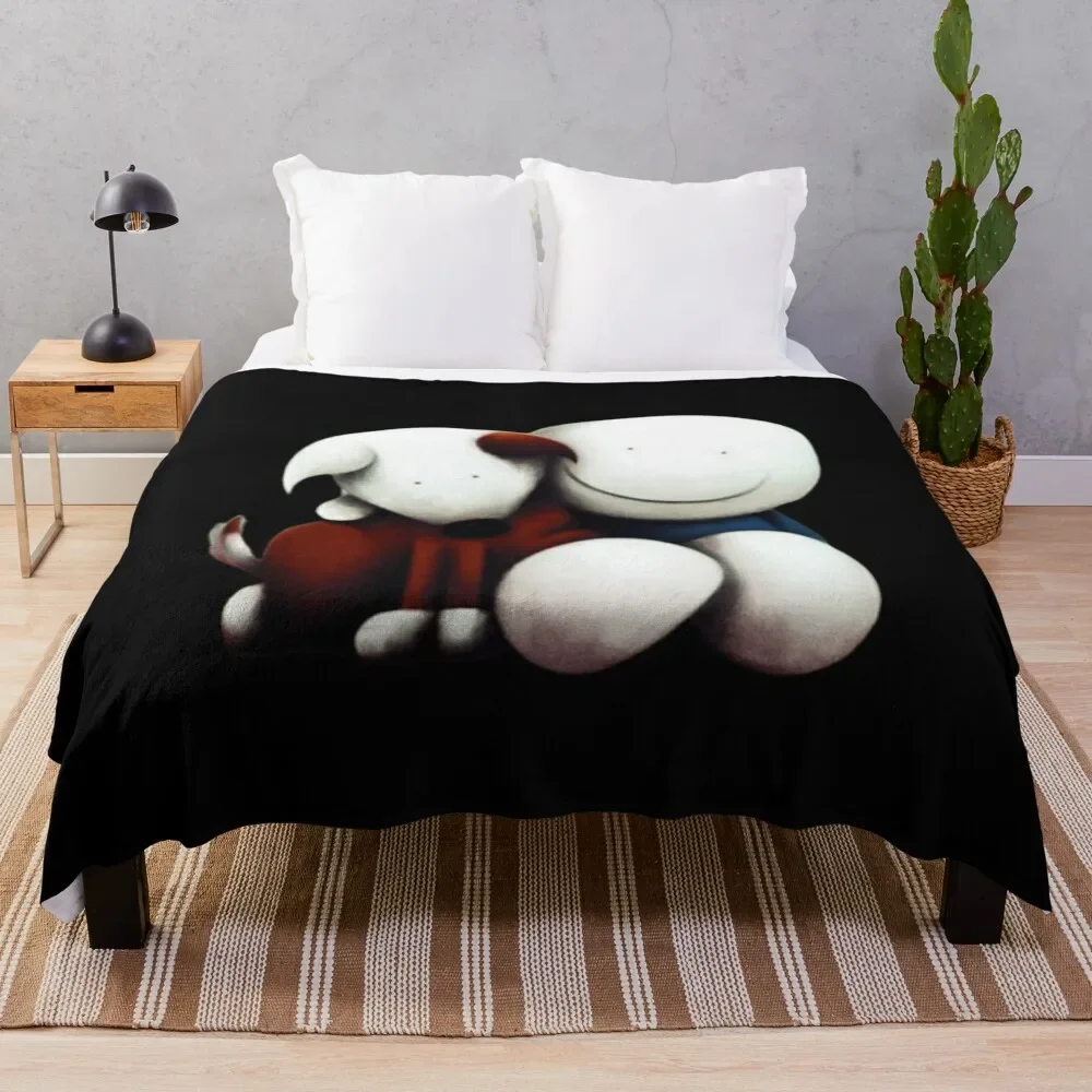 doug hyde Throw Blanket cosplay anime Hairys blankets ands wednesday Blankets