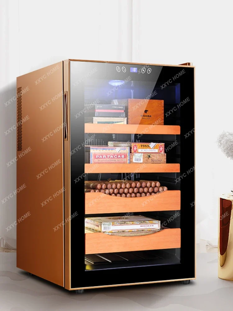 Cigar Temperature Control Moisturizing Refrigerated Ice Bar Wine Cabinet