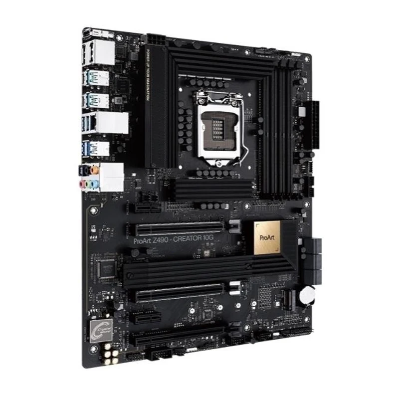 For ProArt Z490-Creator 10G Motherboards LGA 1200 DDR4 128GB ATX Intel Z490 Overclocking Desktop Mainboard M.2 NVME III USB3.0