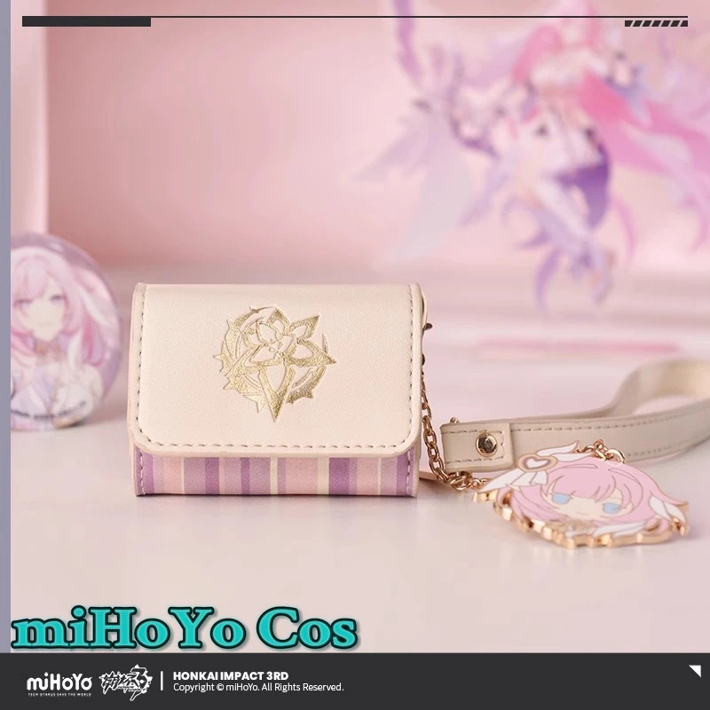 [Genuine] miHoYo Game Honkai Impact 3RD Elysia Herrscher of Humanity Customized Bluetooth Headset Anime Cartoon Accessories