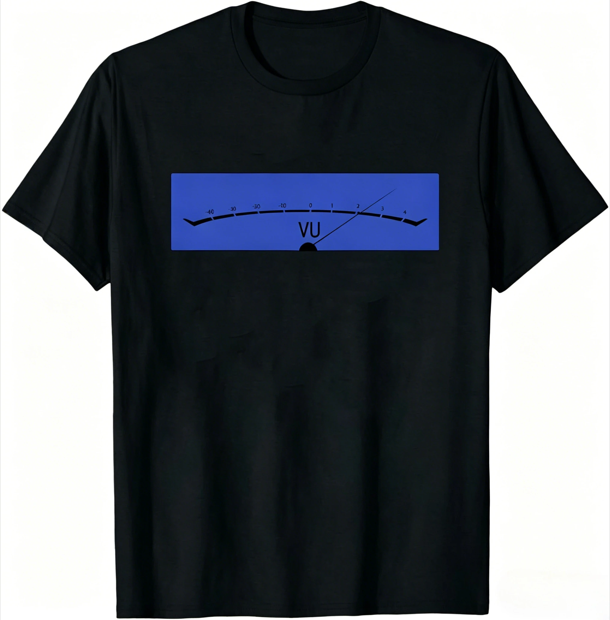 Volume VU Meter Men T-shirt Audio Engineer Recording Crew Summer Women Short Sleeve Casual Top Aesthetic Clothes 2026 T Shirt - view 2