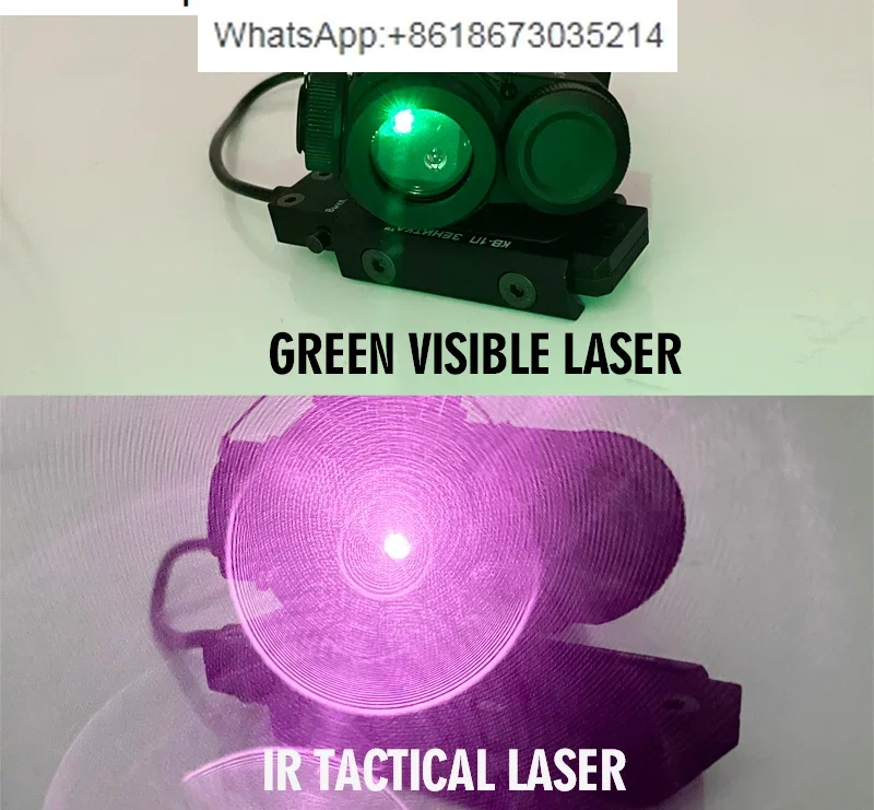 PERST-4 Aiming Laser PEQ Green IR Laser Airsoft   can be reset to zero brightness adjustable Weapon lights hunting