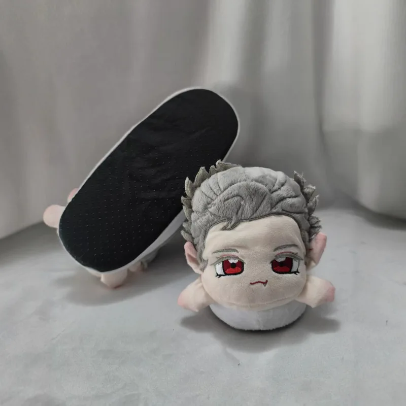 

Тапочки Baldurs Gate 3, Astarion, теплая плюшевая хлопковая домашняя обувь для зимы, нескользящие удобные подарки с милыми героями мультфильмов