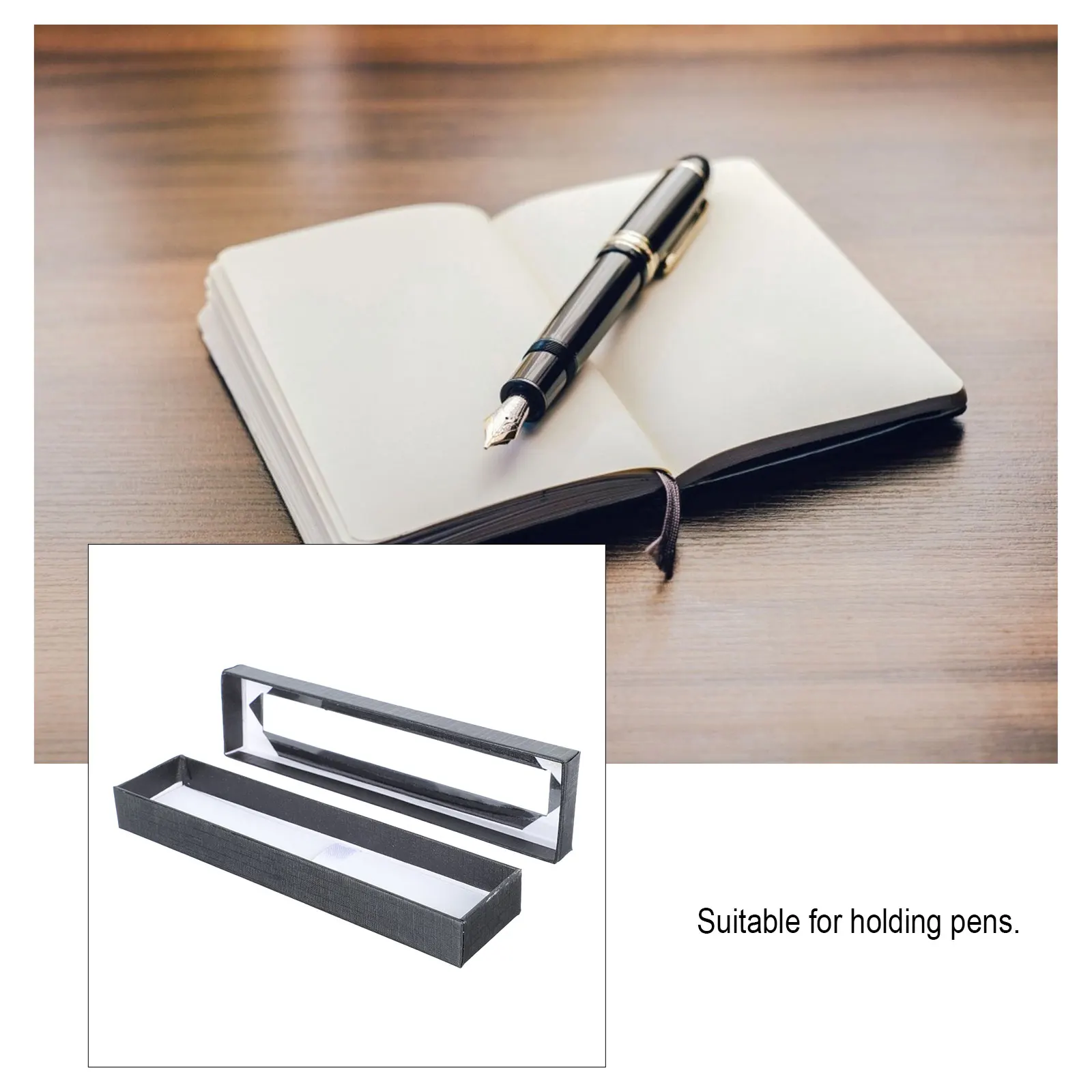 5pcs Pen Case Pencil Holder Simple Container Stylish Household Multifunctional Storage Box Practical Easy Access