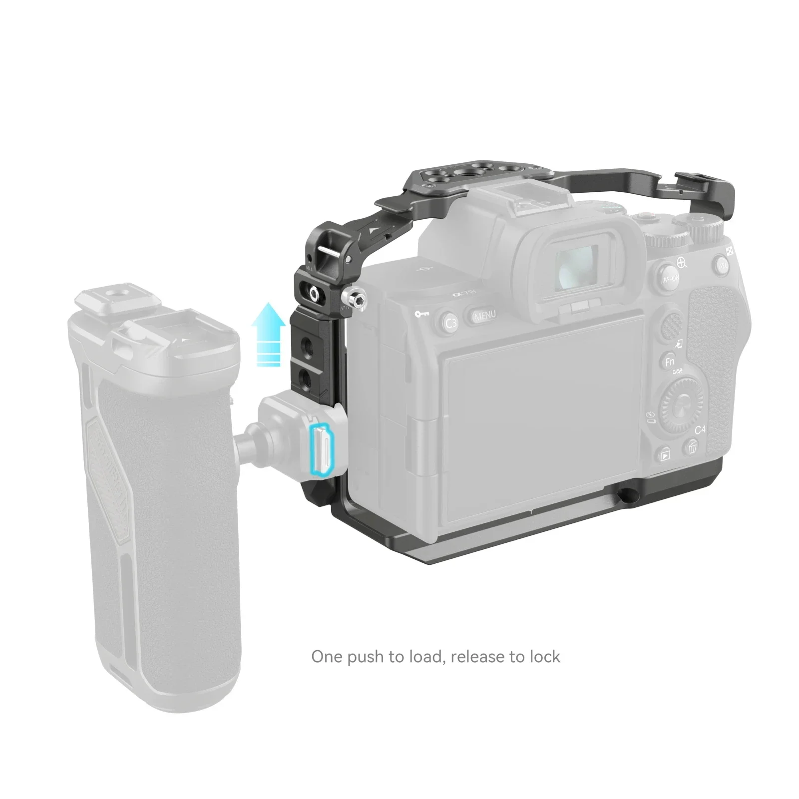 SmallRig Camera Cage HawkLock Quick Release Cage for Sony Alpha 7R V / Alpha 7 IV / Alpha 7S III / Alpha 1 / Alpha 7R IV Camera