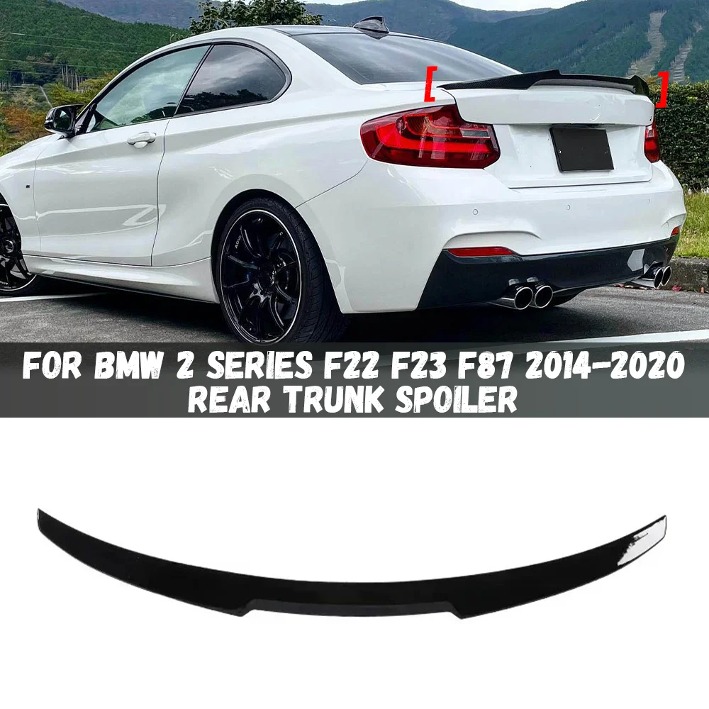 

Для BMW 2 серии F22 F23 F87 2014-2020 218i 220i 228i M235i M240i задний спойлер задний багажник хвостовое крыло обвесы накладки тюнинг