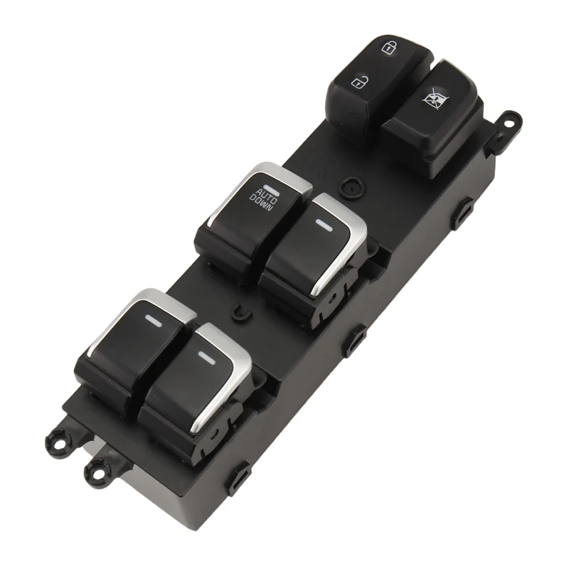 【ADD TO CART 】Power Window Main Control Switch AUTO DOWN Function 93570-B2100CA& 93570-B2110CA For KIA SOUL 2014-2019 Window Reg