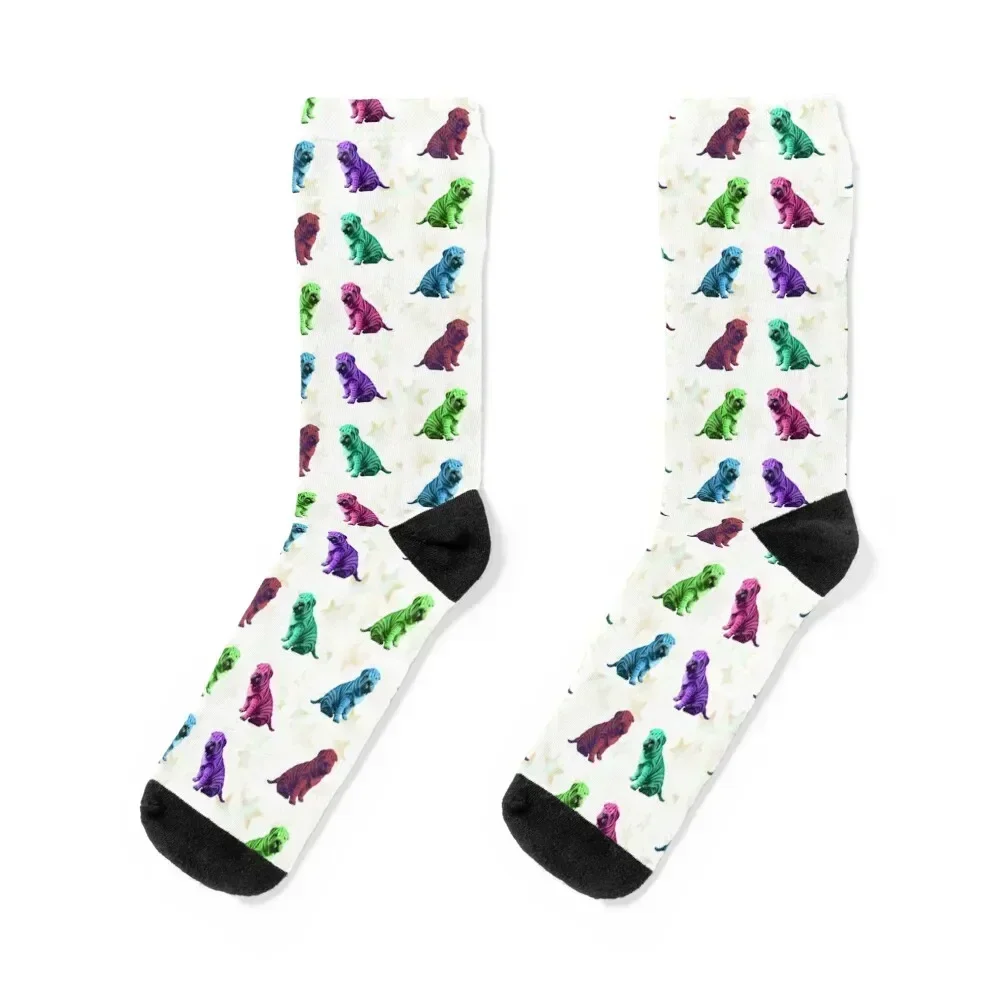 

Dog lovers t-shirt Socks cool set New year's essential Socks For Man Women's