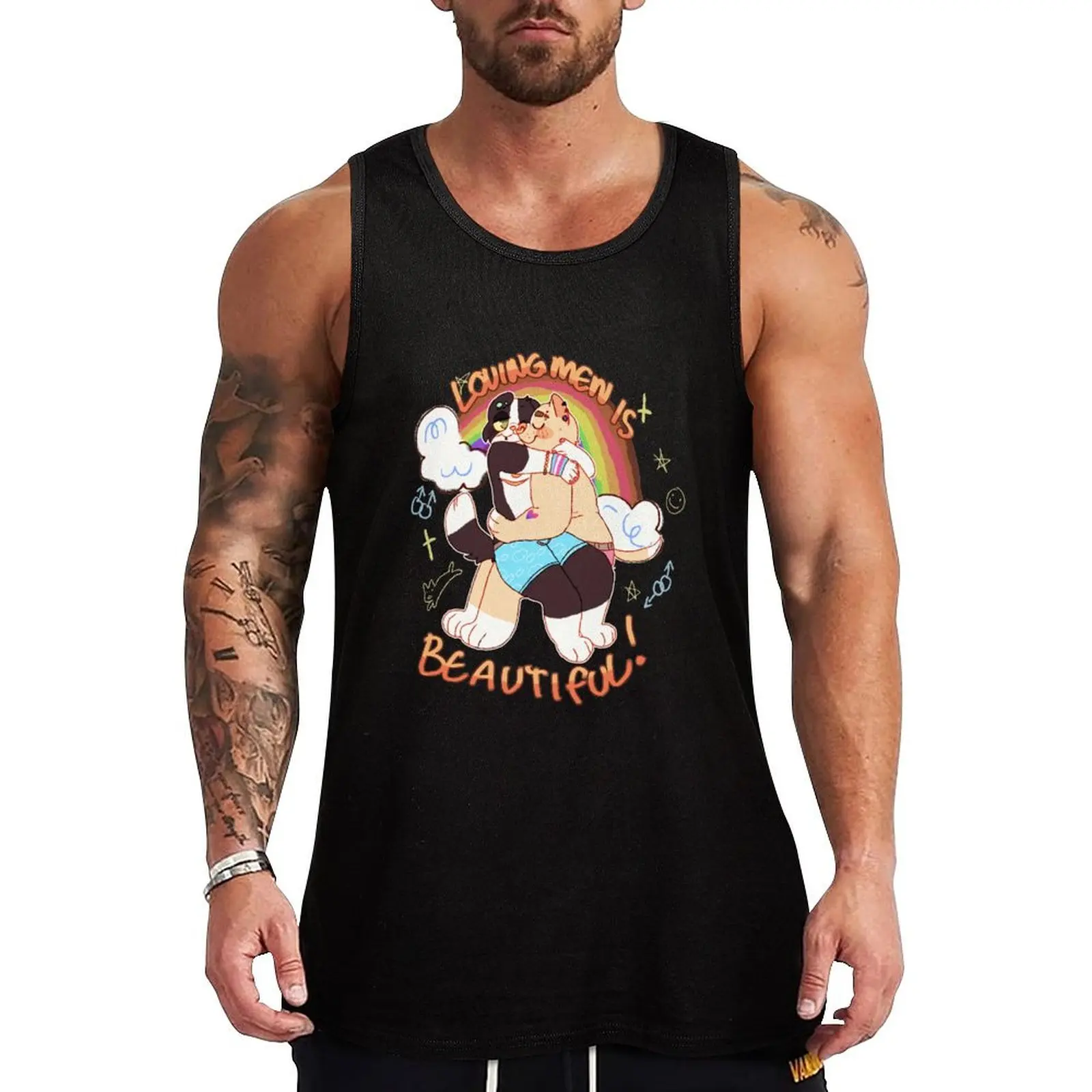 

MLM love Tank Top sports clothes for men Men's gym clothing Man summer clothes