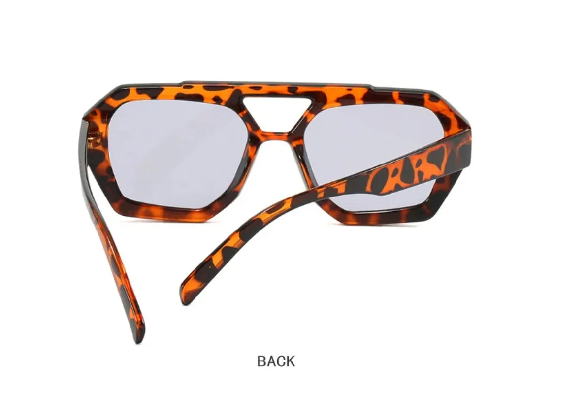 Fashion Vintage Square Irregular Sunglasses Men Women Luxury Brand Designer Sun Glasses Driving Fishing UV400 Eyewear view 5
