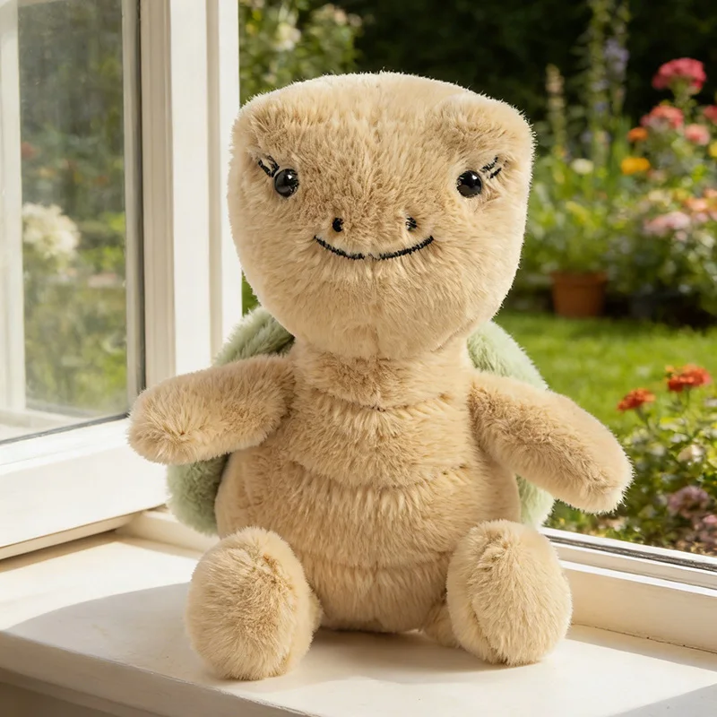13cm Intresting PLush Little Turtle Stuffed Soft Anime Feature Wild Animal Tortoise Birthday Gifts