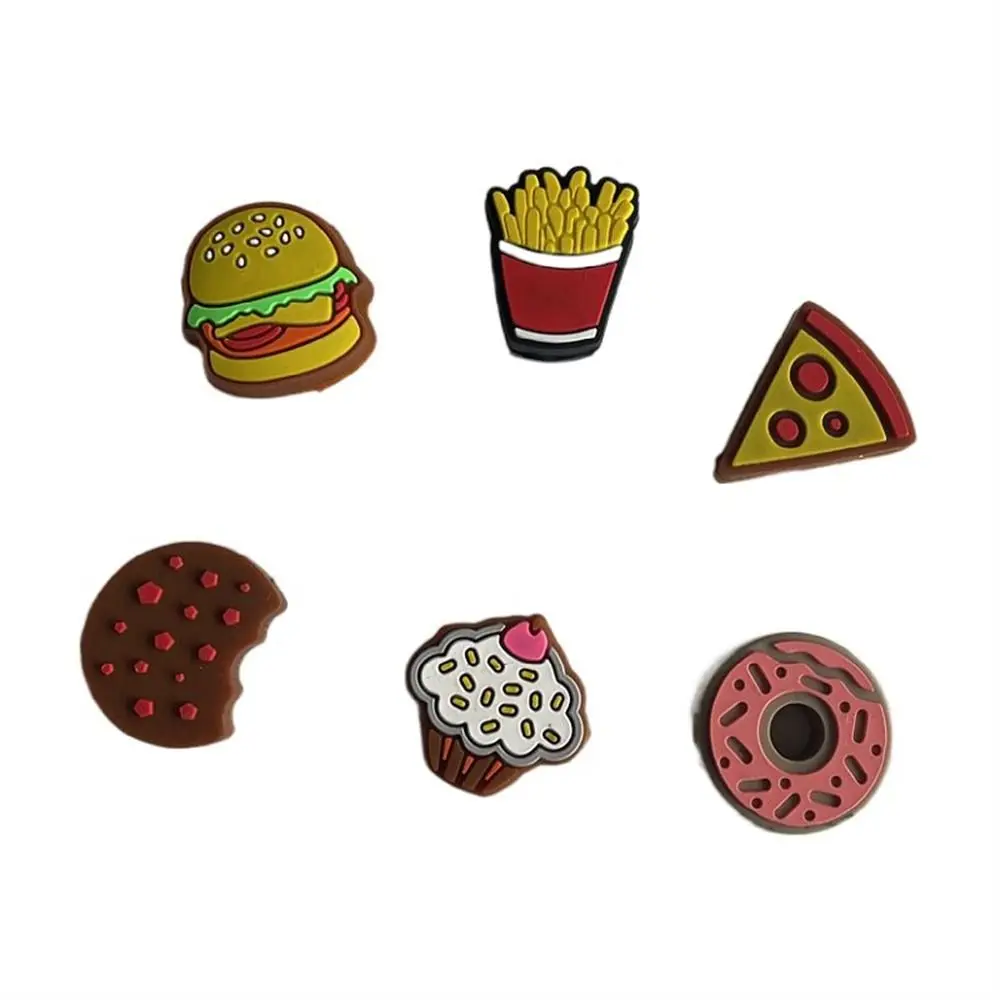 Silcone Tennis Racket Vibration Pizza Cookie Tennis Racquet Dampener Doughnut Hamburger Racquet Shock Absorber