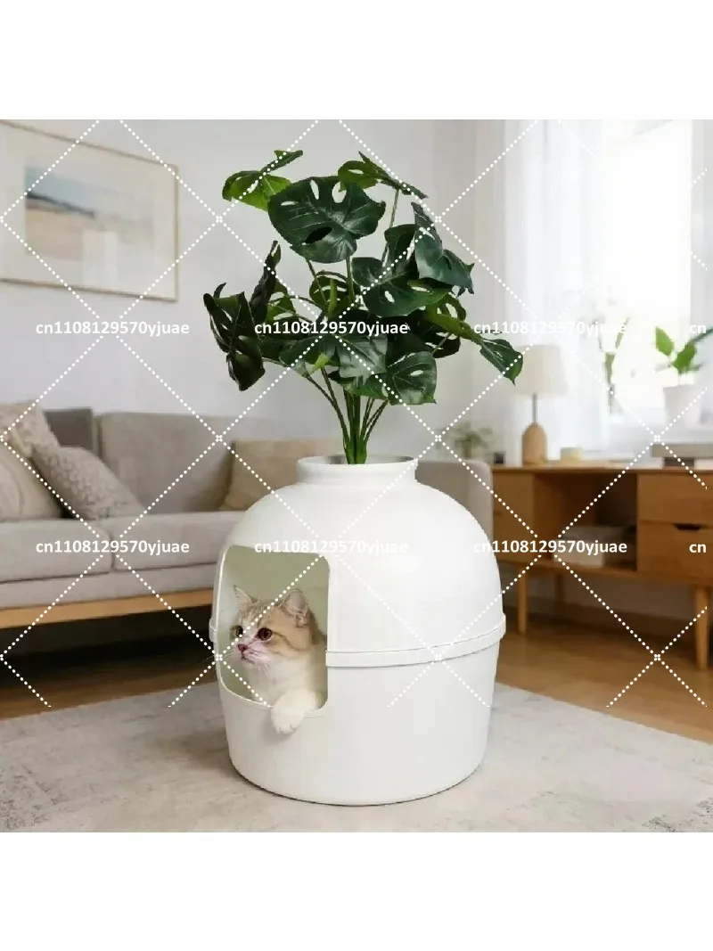 Cozy Warm Cat Bed for Indoor Cats, Soft Plush Winter House, Cute Sleeping Nest for Small Pets