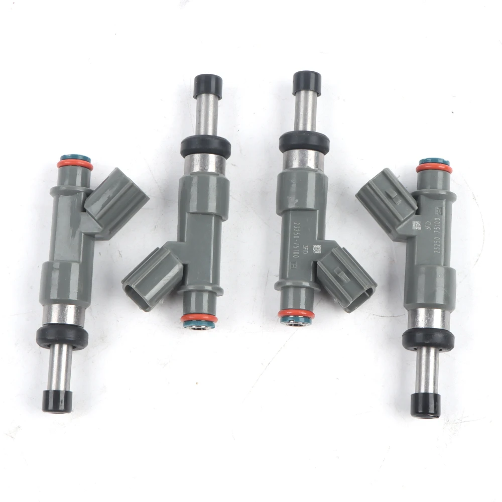 1Set Kraftstoff Injektor 2320909045 23250-75100 Für Toyota EU Coaster Asien Fortuner Hilux Land Cruiser Prado 4RUNNER Tacoma Tacoma 2TR