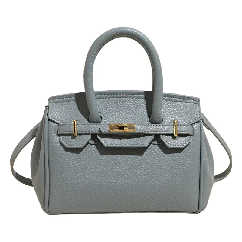 حقيبة كتف أنيقة للسيدات من العلامة التجارية الفاخرة - حقيبة ساعي جلدية فاخرة من تصميم المصمم الشهير للنساء #2