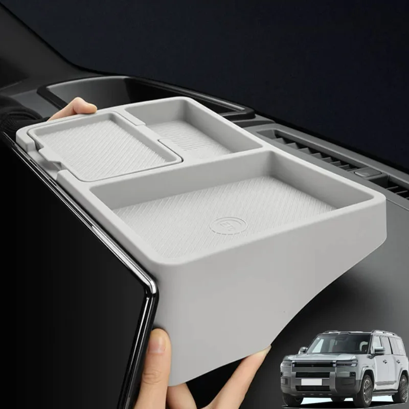For BYD Ti7 Equation Leopard Ti7 2025-2027 Car Central Screen Store Content Box After Finishing Receive Interior Car Accessories