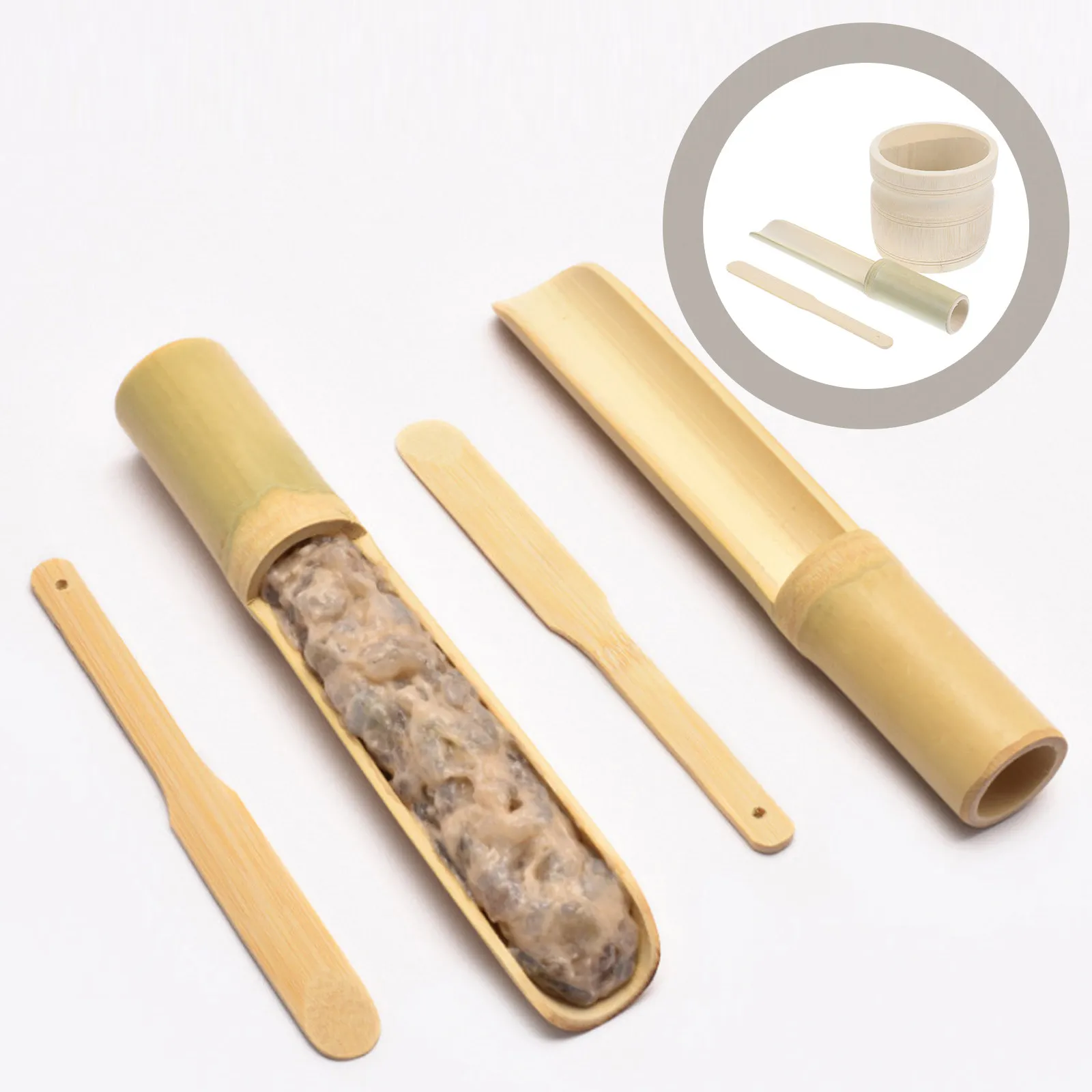 

Набор из 1 формы для фрикаделек из бамбука, инструмент для приготовления креветочной пасты, кухонные принадлежности для самостоятельного приготовления фрикаделек, гладкие края, без заусенцев, безопасное использование