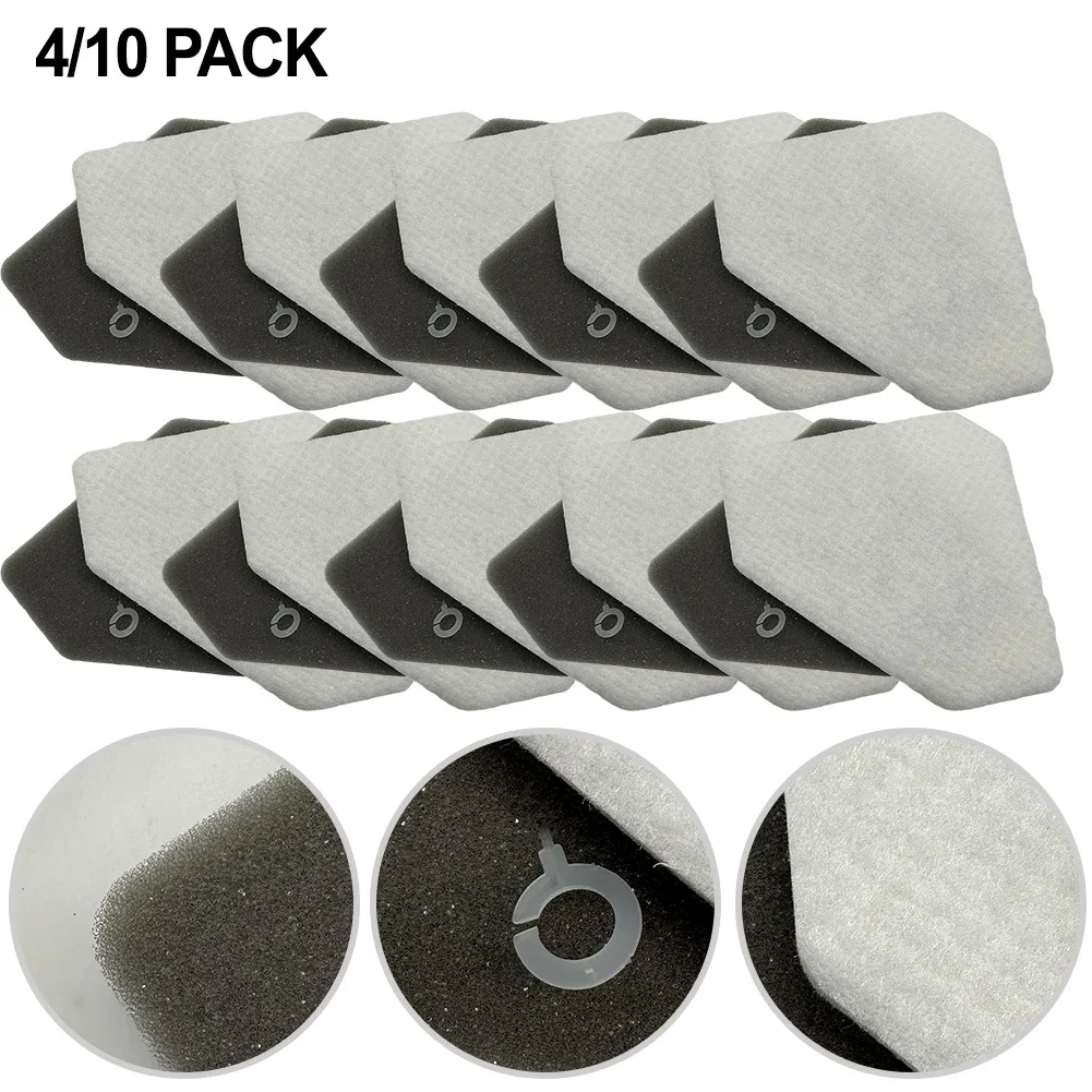

For Shark Vacuum Cleaner Replacement Filters 4 Pack of Foam and Felt Filters Compatible with Models BU3120 and BU3523