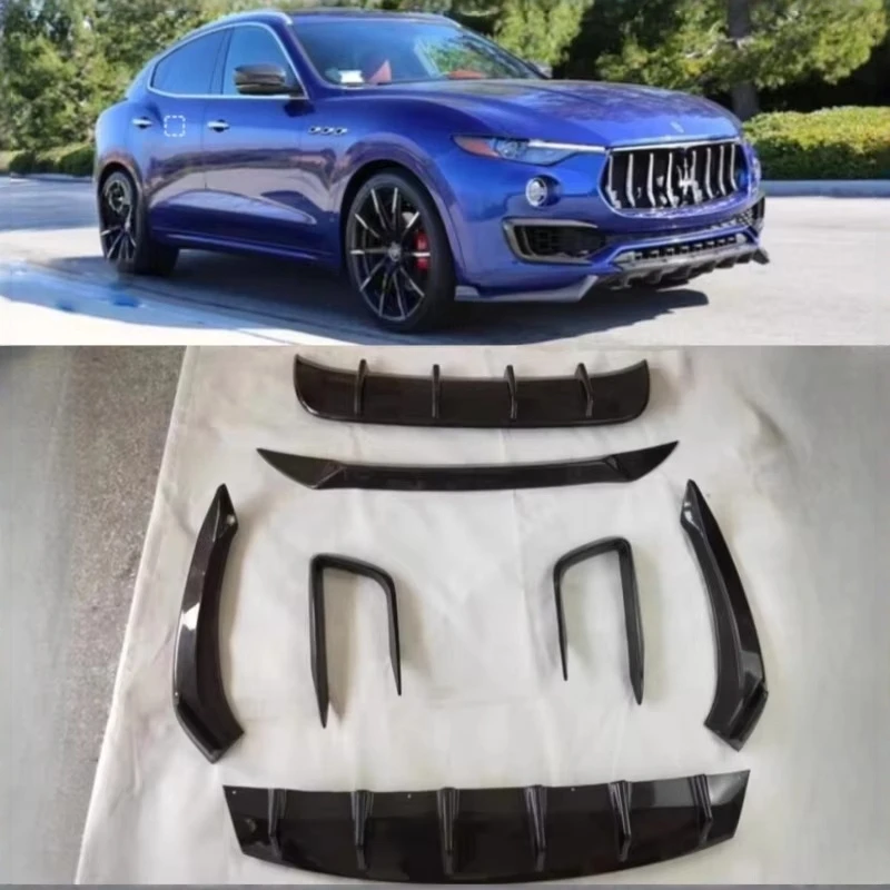 

Комплект обвеса LarteMD для Maserati Levante 2016-2024: передний сплиттер, задний диффузор, спойлер, воздухозаборник, накладки на пороги, карбон, тюнинг, модернизация