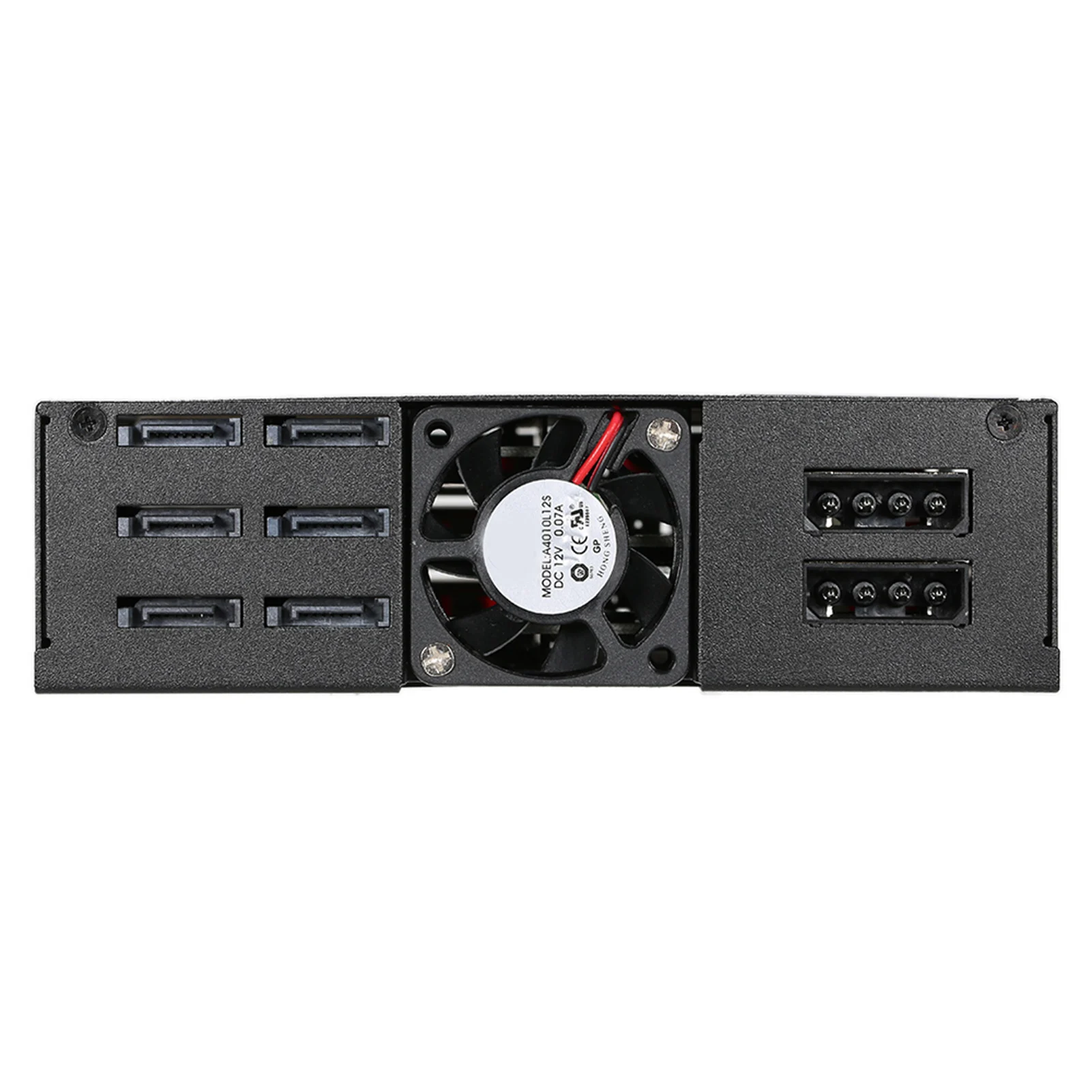 6 Bays Mobile Backplane Support 2.5'' SATA HDD SSD Hard Drive with Cooling Fan Locker Hot-swap 6Gbps Transmission  Mobile Rack