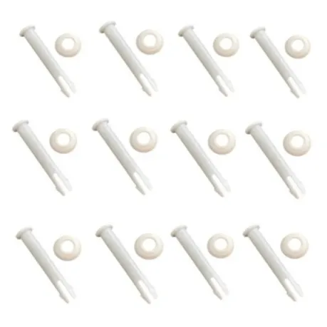 For Intex Pool Bracket Tube Adapter Plug Spring Pin Fitting 12 Pack
