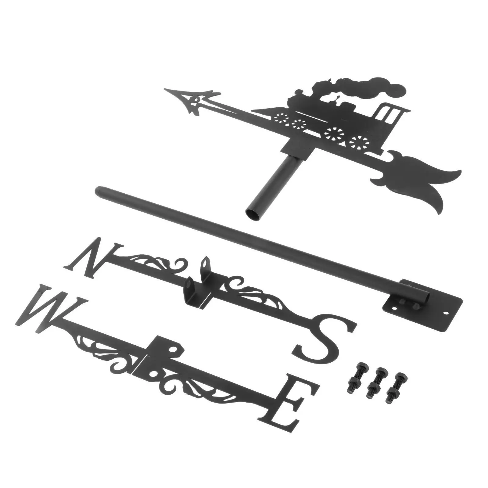Weather Vane Farm Scene Roof Mount for Backyard Garden Train