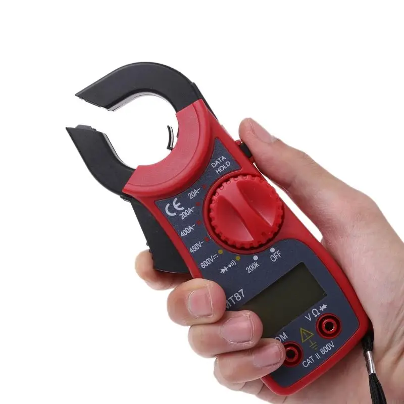 

P0UE LCD Digital Voltmeter Ammeter Ohmmeter Multimeter for DC Tester Clamp