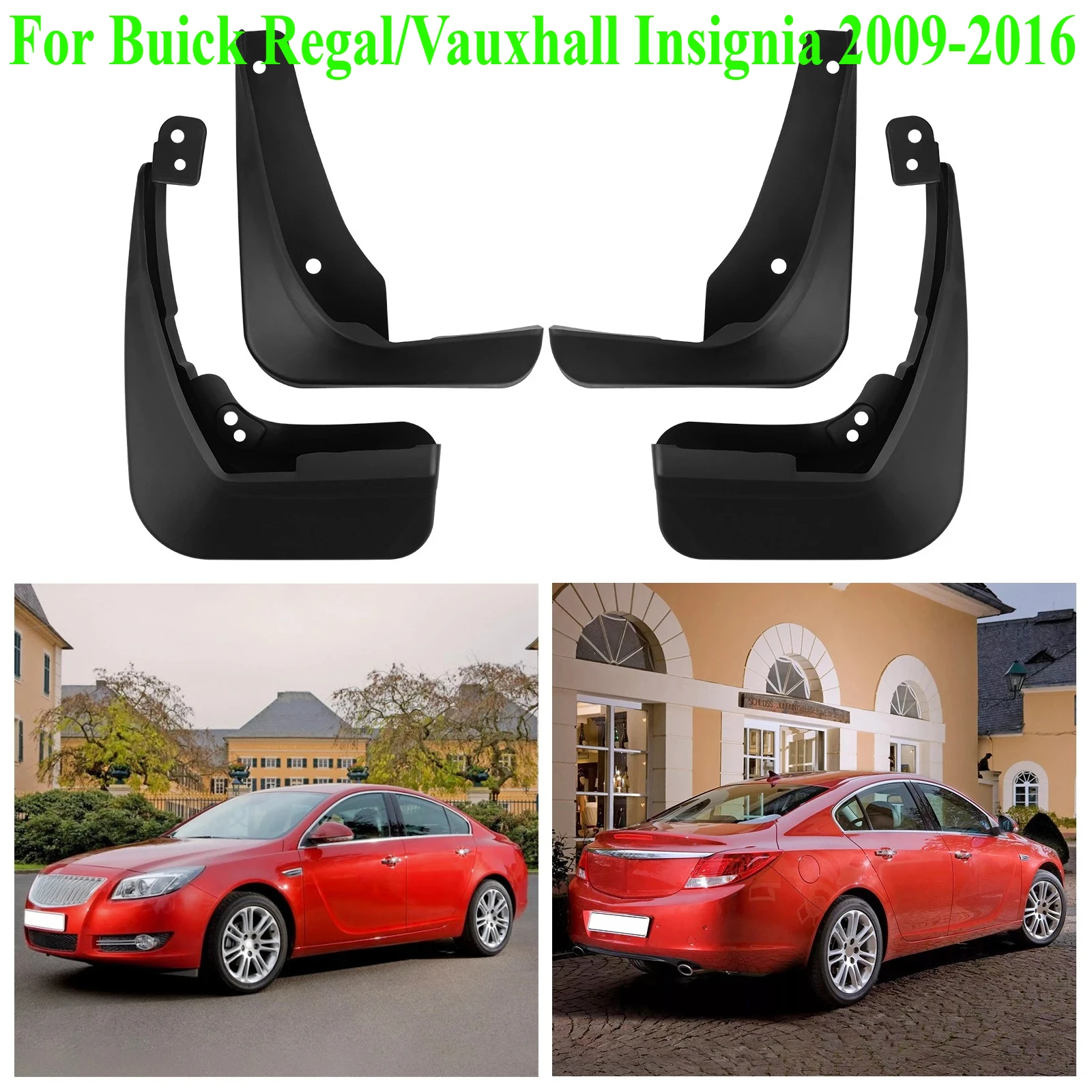 

Mud Flaps Splash Guards Car Exterior Protection Accessories Durable Auto Decor For Buick Regal/Vauxhall Insignia 2009-2016