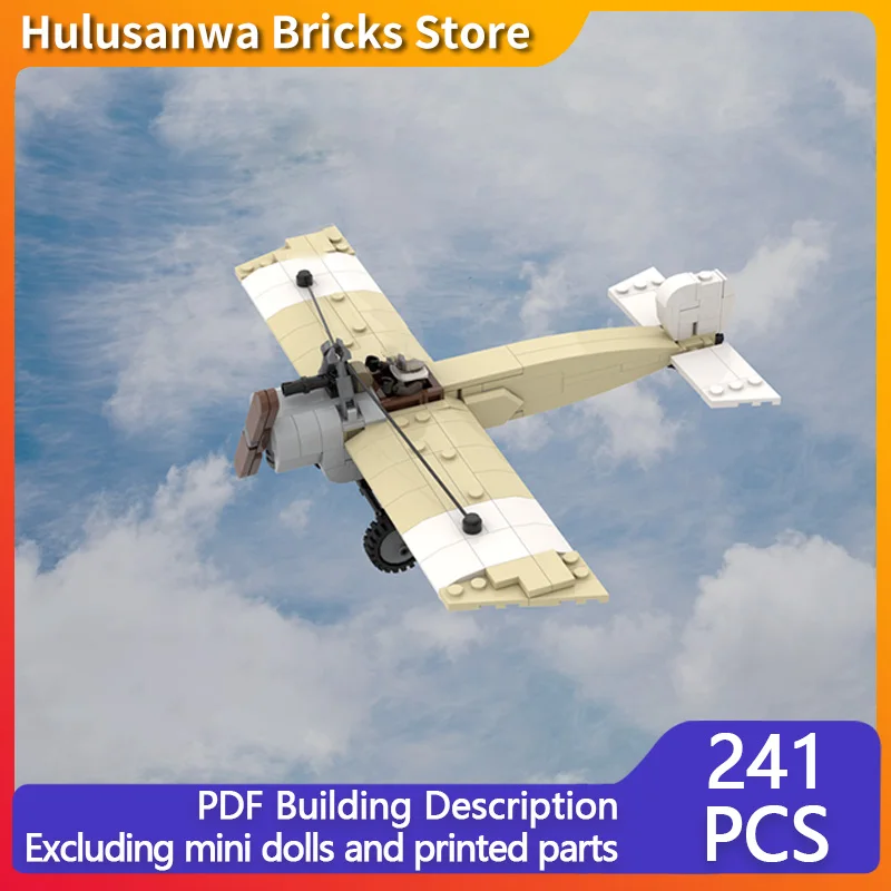 

E.II WW1 военные истребители модель MOC строительные кирпичи военное оборудование модульные технологии подарки праздник сборка детские игрушки