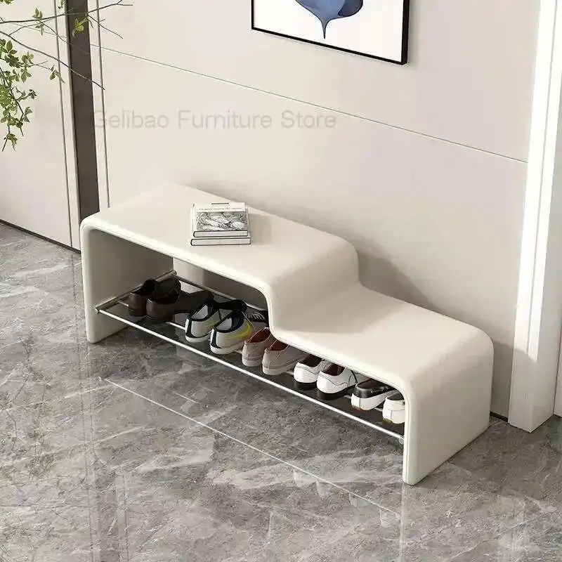 

Italian Minimalist Nordic Shoe Cabinet Designer Luxury Vertical Display Shoe Shelf Bedroom Show Gabinete Shoemakers Furniture