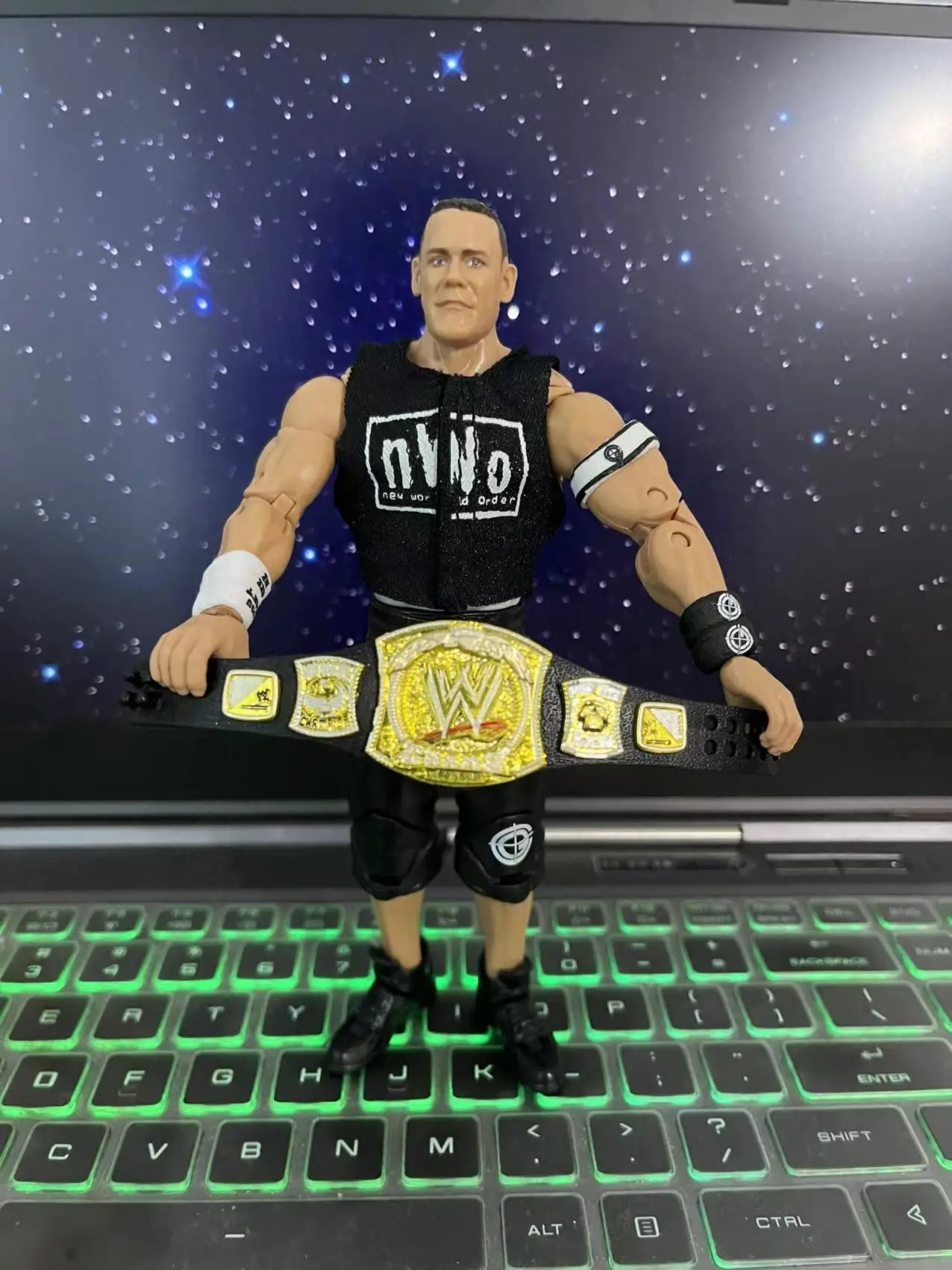 World Wrestling DA 6.5'' John Cena Home Decoration Ornaments Wrestling Display Collection Festival Gift