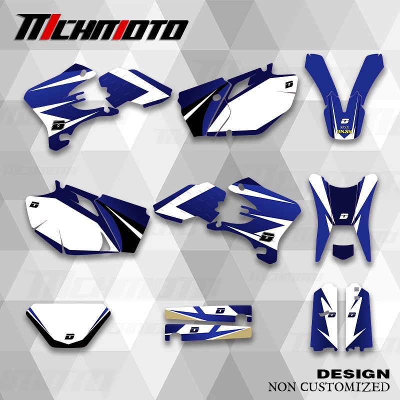 

MCHMFG New Style Graphics Decals Stickers Kit For YAMAHA WRF 250 2005 2006 WRF450 WRF250 450 2003 2004
