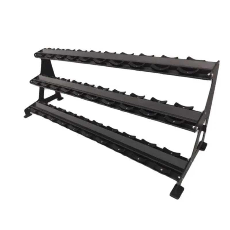 Commercial Fitness Dumbbell Rack Heavy Duty Stand For Multiple Dumbbell Weights Powerful Storage