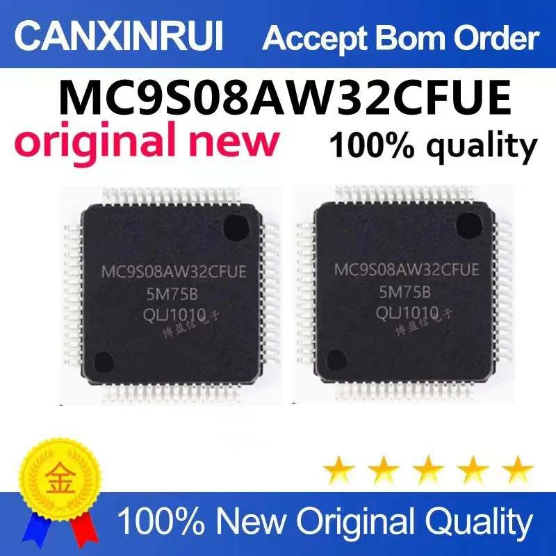 (5-100piezas)MC9S08AW32CFUE 5M75B Automotive computer board chip blank without