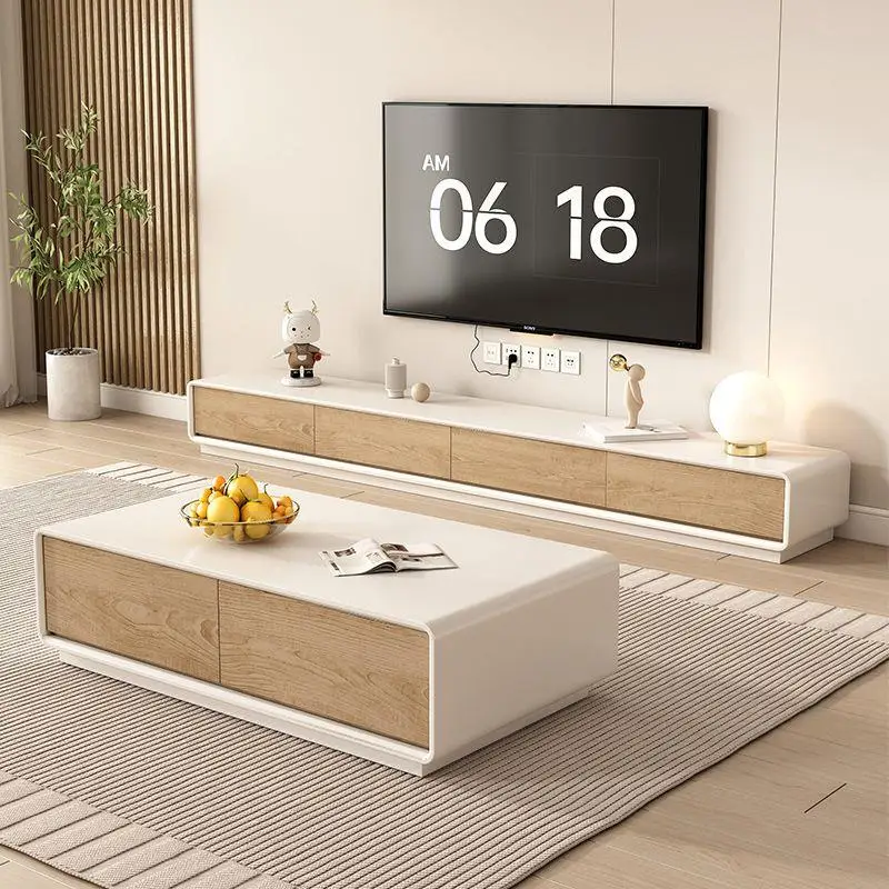 

Modern White Tv Stand Stylish Glamour Unique Large Tv Cabinet Luxury Trendy Mueble Organizador Habitación Home Furniture