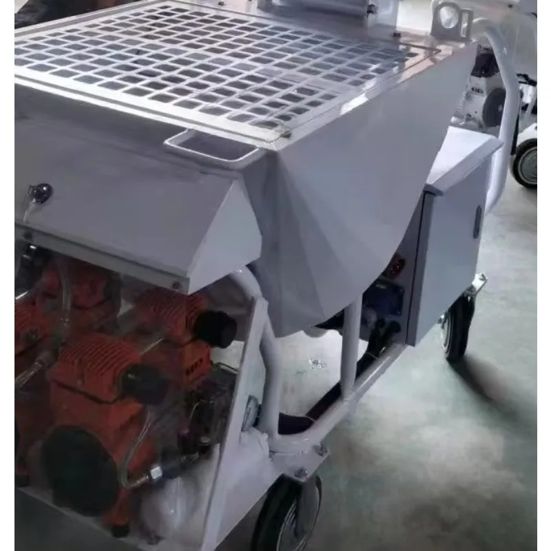 New Portable Gypsum Plaster Spraying Machine with Pump & Motor for Small to Medium-Scale Renovation and Repair Works