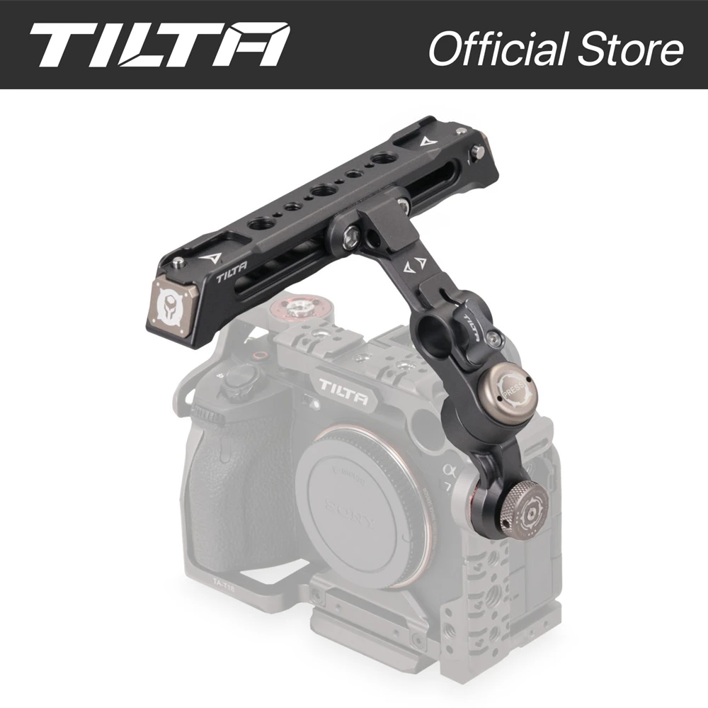 Imagem -04 - Tilta Top Handle Compatível com Câmera Cage Ta-qrth4 Komodo Vermelho Sony A7s Iii Sony a1 Canon C70