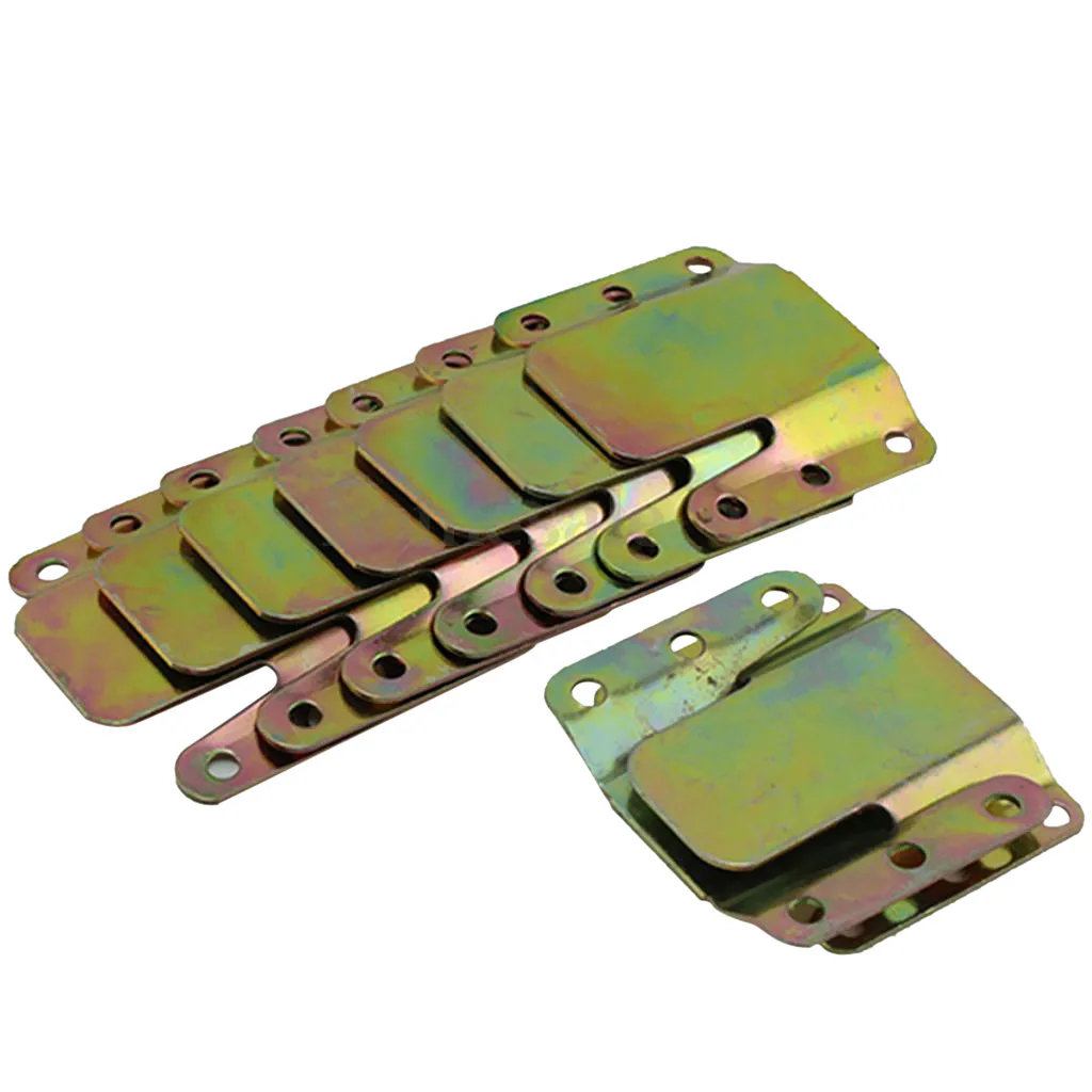 Pair Of Furniture Sectional Interlocking Sofa Installation Connector Iron