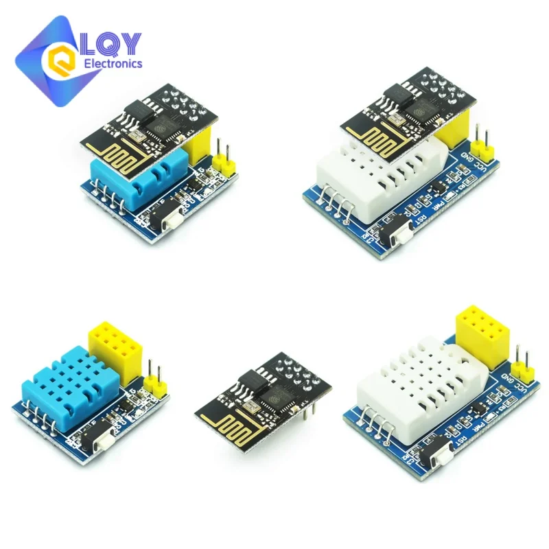 ESP8266 ESP-01-01S ESP01 DST22 AM2302 Temperatura Digital Sensor de Umidade, Módulo WiFi Substituir, SHT11 e SHT15, alta precisão