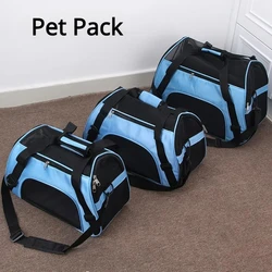 Dog Bags Carriers Portable Pet Bag Pink Dog Carrier Bags Blue Cat Carrier Outgoing Travel Breathable Pets Handbag