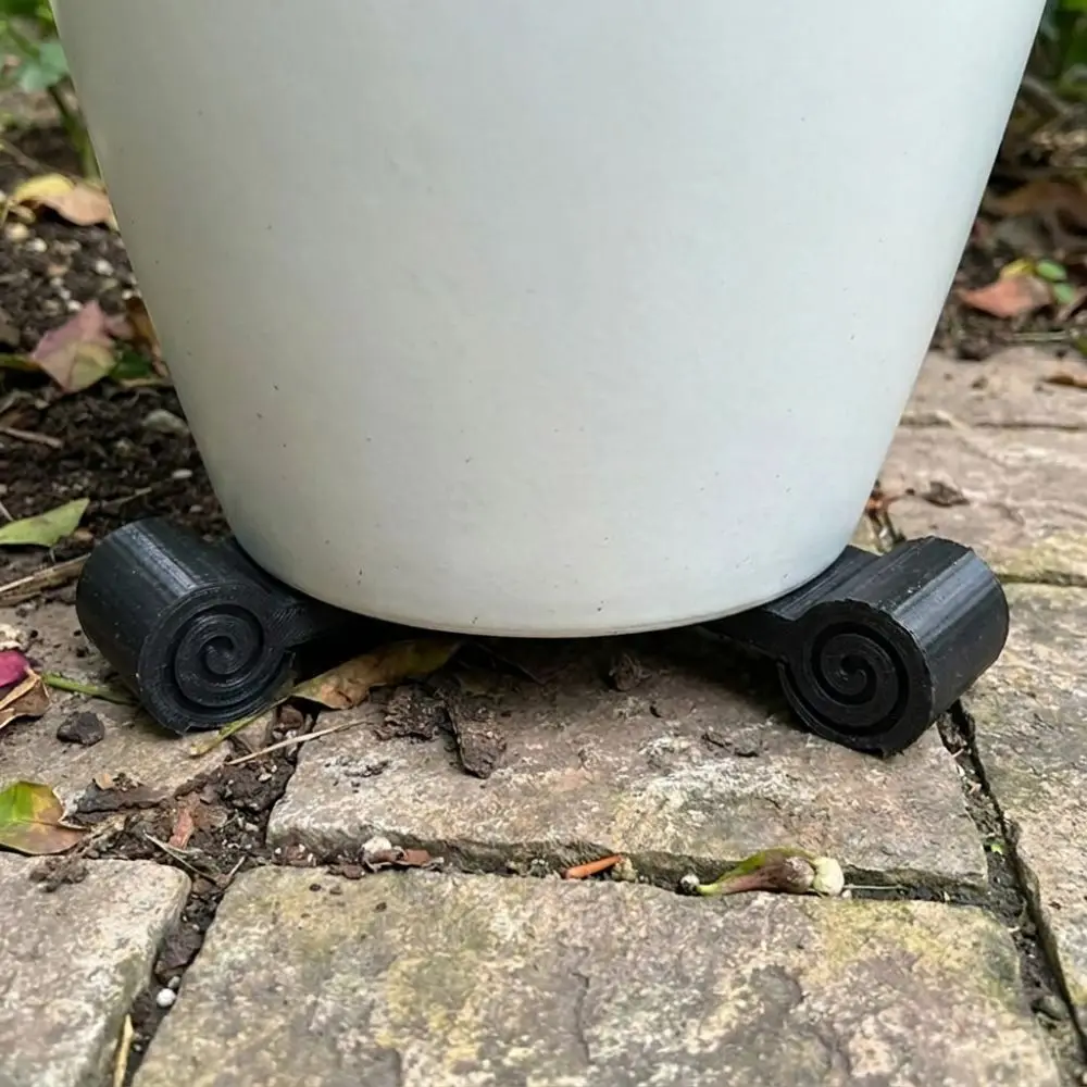 3Pcs 3D Printed Flower Pot Elevator Feet Prevent Root Rot Fast Drainage Garden Non-slip Riser Stand Thickened Sturdy Waterproof