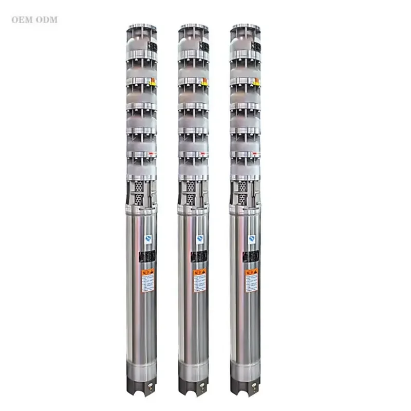 High Pressure Long Life Submersible Well Pump for 440V Stainless Steel Hot Sale Version