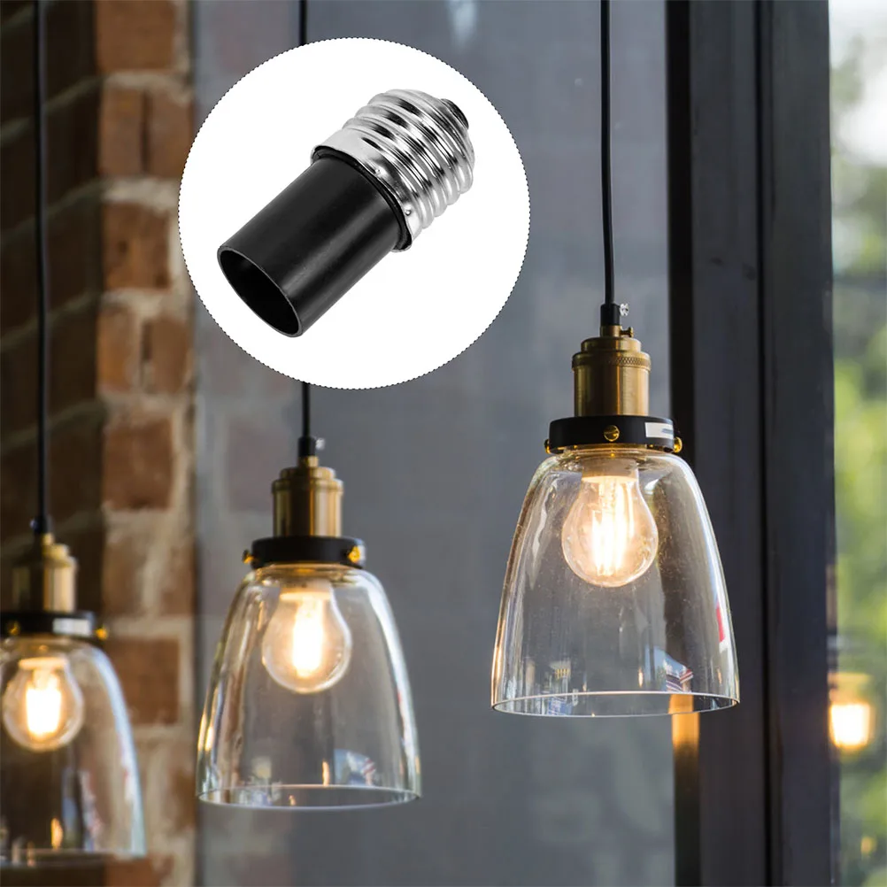 

8pcs E27 to E12 Lamp Holder Converter Adapter Candelabra Light Bulb Socket Base Durable Material Effortless Conversion