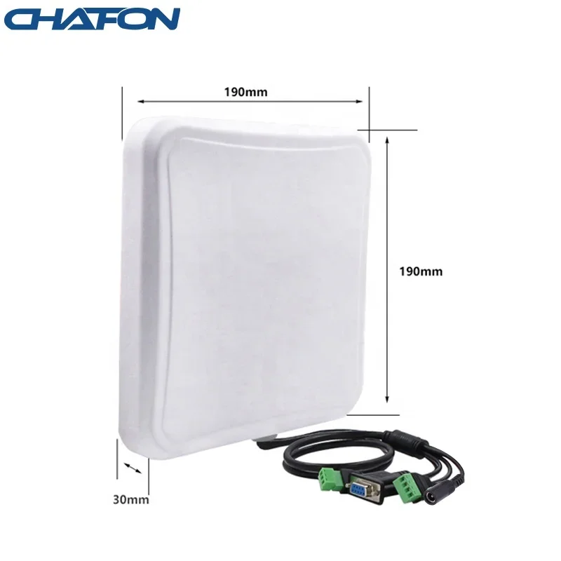 CHAFON 3m-6m passive 6dbi antenna 860mhz-960mhz integrated reader writer access control rfid long range uhf reader