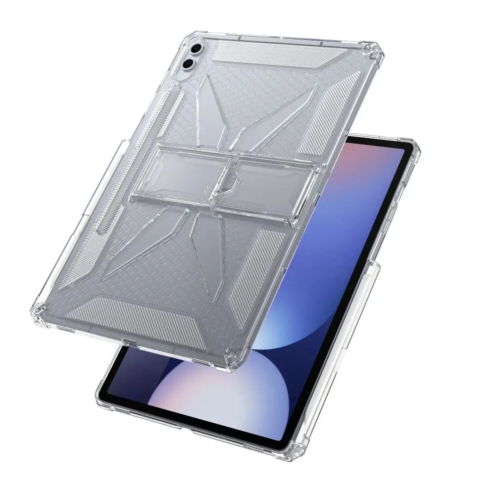 Anti-fall Tablet Stand Cover with Pen Slot Scratch Resistant Protective Case TPU Shockproof for Galaxy Tab A11/A11 Plus