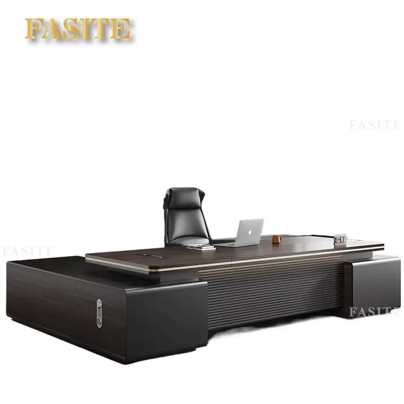 For Boss Desk Office Desk and Chair Combination Simple Modern President Desk Large Supervisor Manager Furniture