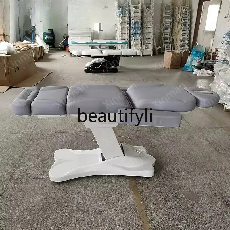 zx1 رموش رمادية 3 محرك كهربائي لصالونات التجميل سرير تدليك الوجه