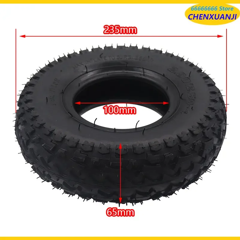 9 Inch Tyre 2.80/2.50-4 Pneumatic Off-road Tire Inner Tube for Gas & Electric Scooter Bike Mini ATV Elderly Tire Accessories