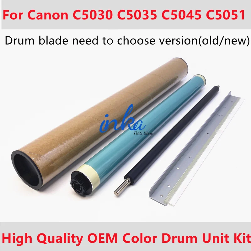 

1Set OPC Drum Cleaning Blade For Canon iR ADVANCE C5030 C5045 C5051 C5235 C5240 C5250 IRC5030 IRC5035 Fuser Film Charge Roller